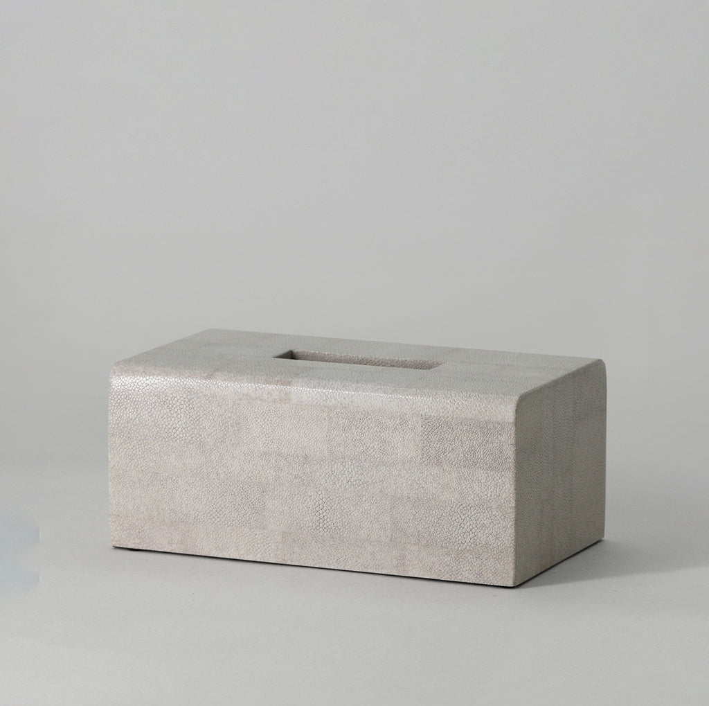 Tissue Box Parallel Tissue Box, Long, Parallel Line Shagreen – Alexander Lamont's Gift Shop