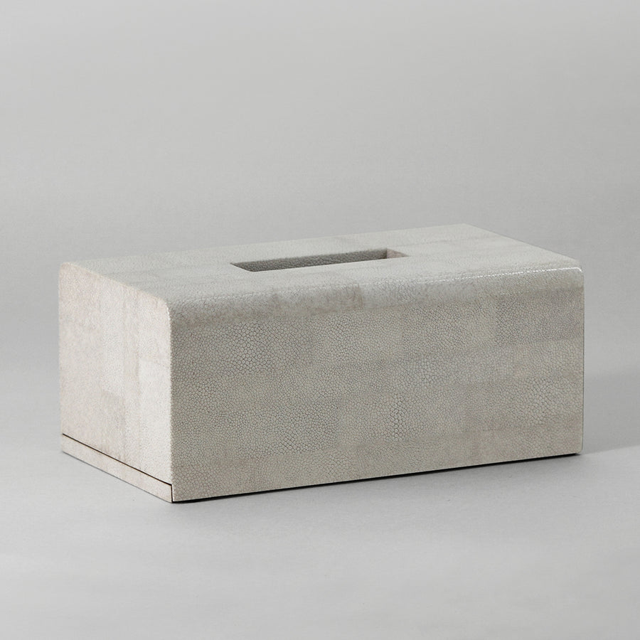 Tissue Box, Long, Parallel Line Shagreen – Alexander Lamont's Gift Shop