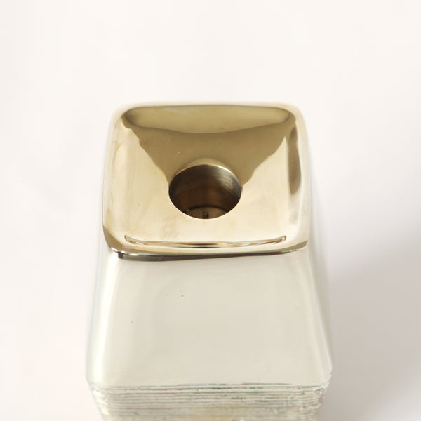 Hydra Candleholder Low - Polished Brass