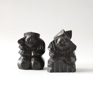 Set of Mingei Carvings