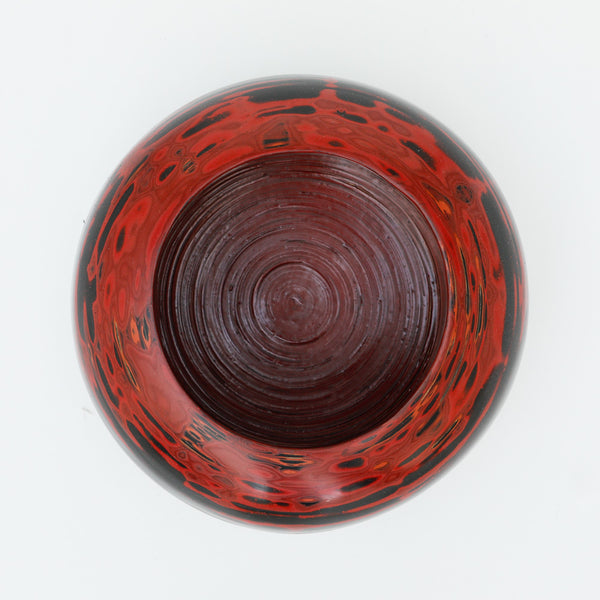 Spin Bowl - Red and Black, S