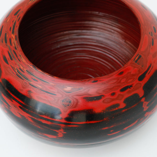 Spin Bowl - Red and Black, S