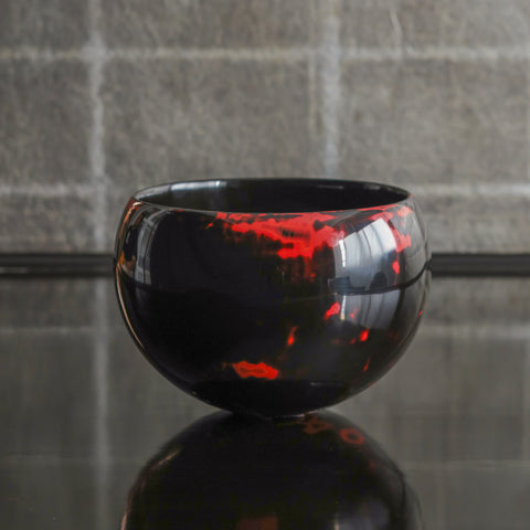 Boshu Bowl - Slight Red Negoro, L