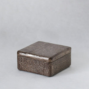 Strata Box - Amber Bronze, Small