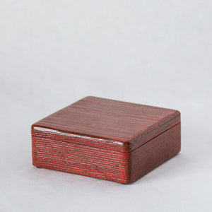 Strata Box - Seoul Red, Large